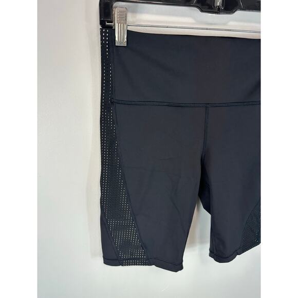 Athleta Hit It 9 Inch Bike Shorts Black Size Small Athletic Gym Casual - Picture 9 of 13